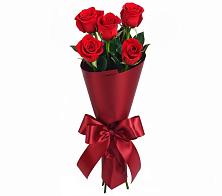 Букет 5 Красных роз Эдлесс Лав в Балаганске