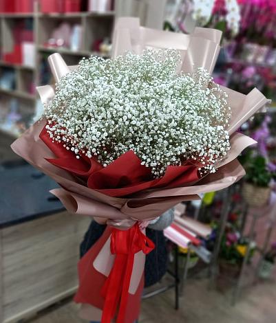 Букет цветов из: Гипсофила в Балаганске