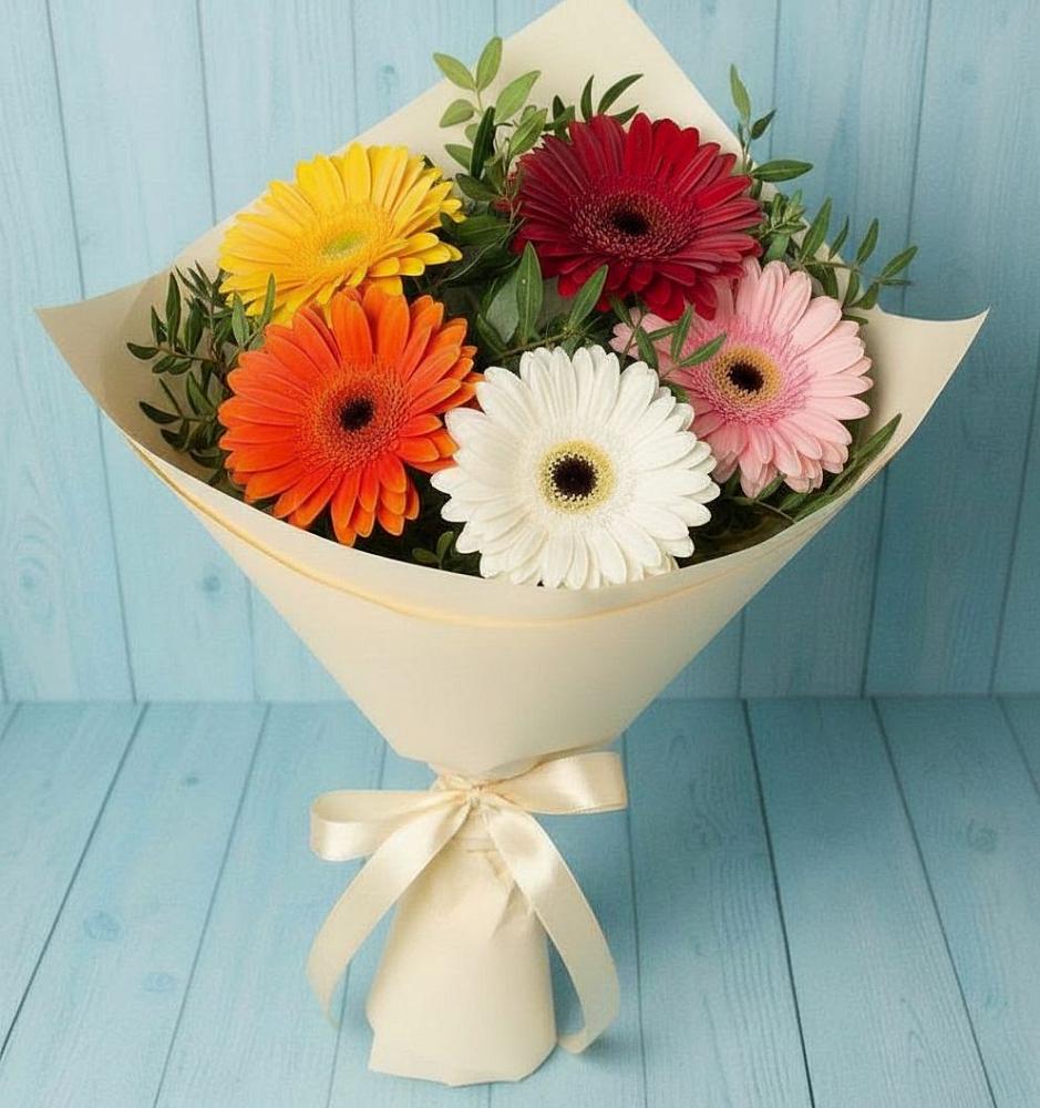 Букет цветов из: Герберы в Балаганске