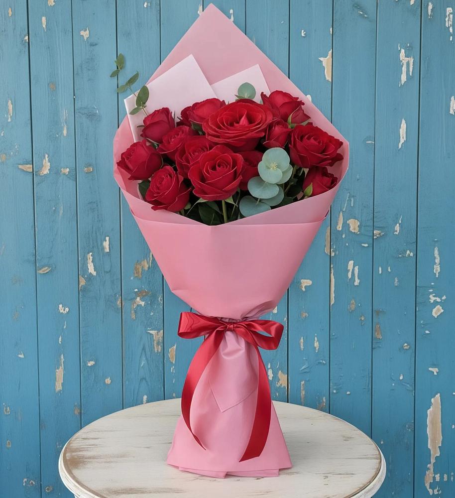 Букет цветов из: Розы в Балаганске