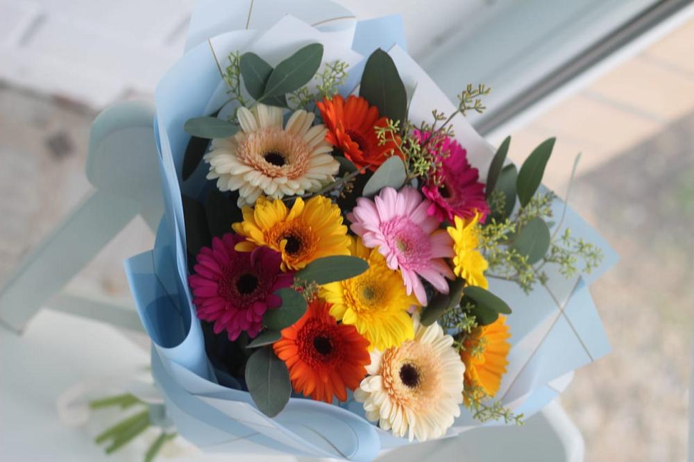 Букет цветов из: Герберы в Балаганске