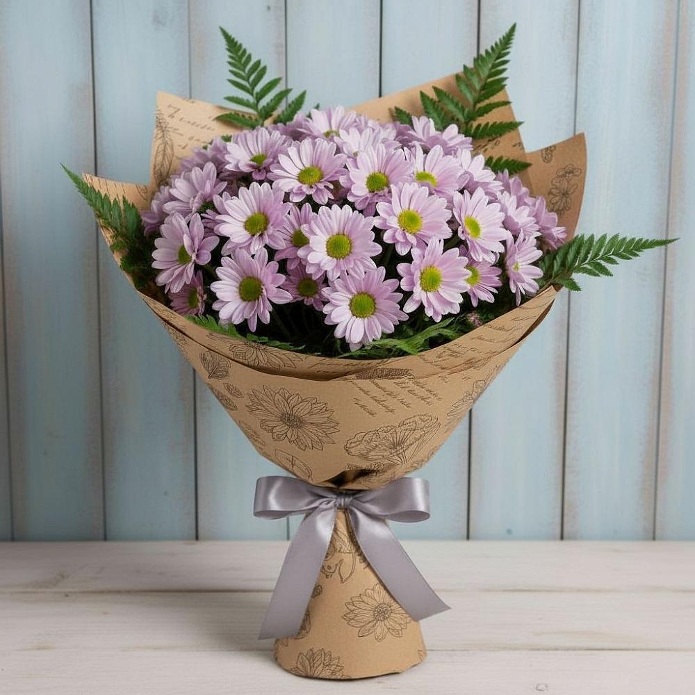 Букет цветов из: Хризантемы в Балаганске