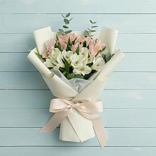 Букет цветов из:  Альстромерии в Балаганске