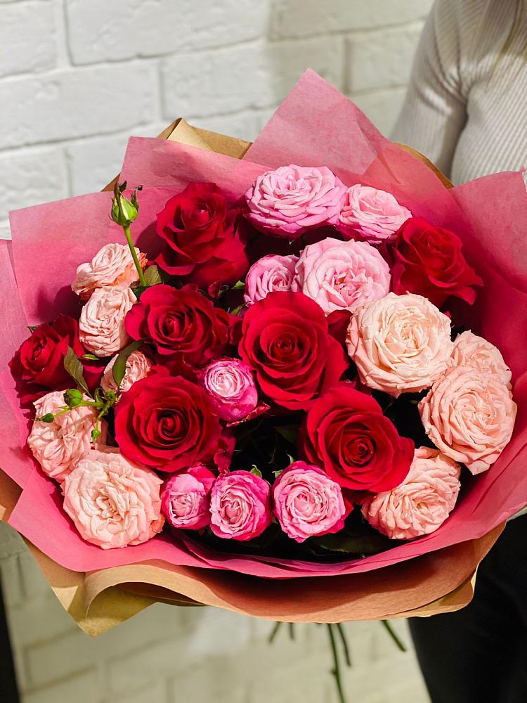 Букет цветов из: Розы в Балаганске