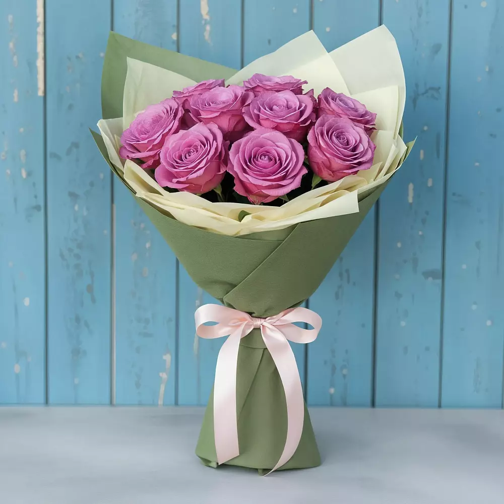 Букет Розы Фёрст Леди в Балаганске