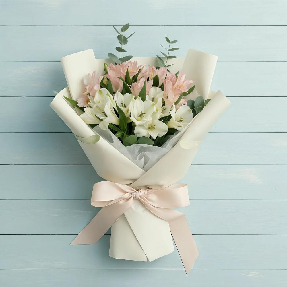 Букет цветов из: Альстромерии в Балаганске