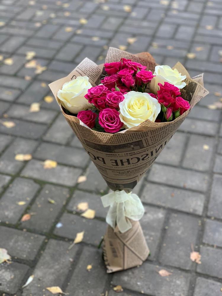 Букет цветов из: Розы в Балаганске