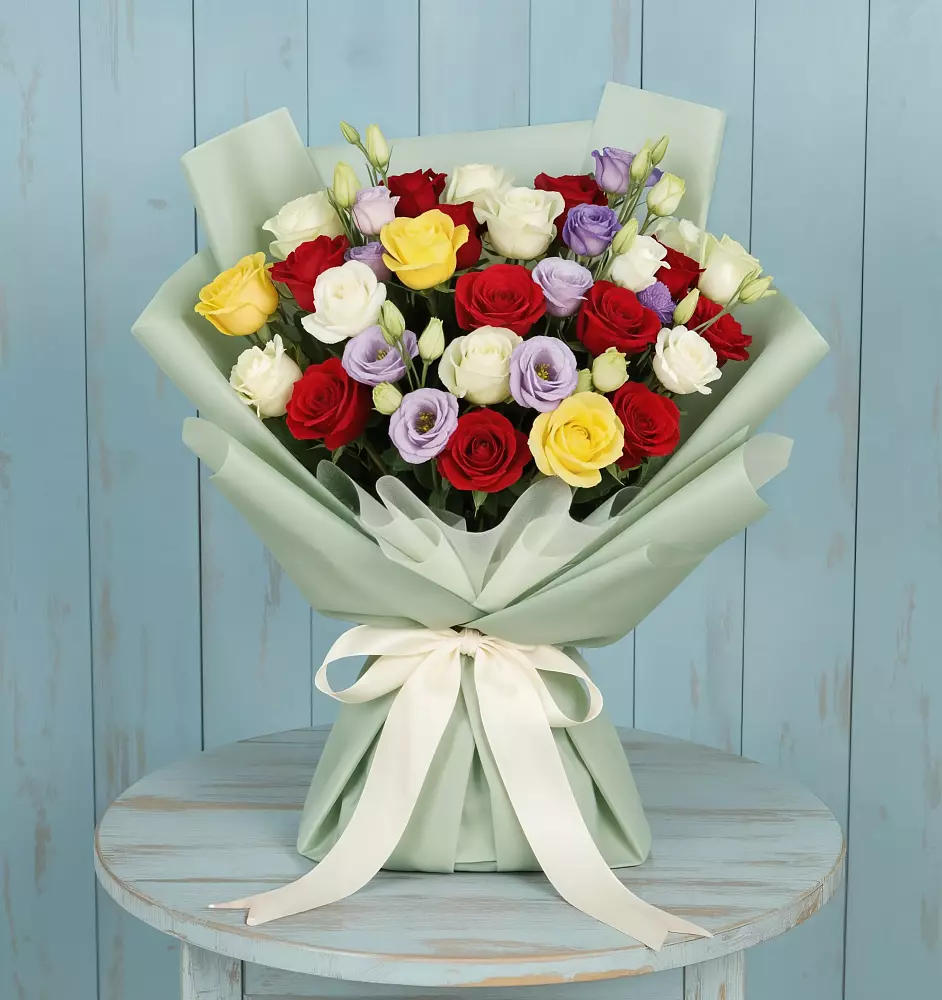 Букет цветов из: Розы в Балаганске