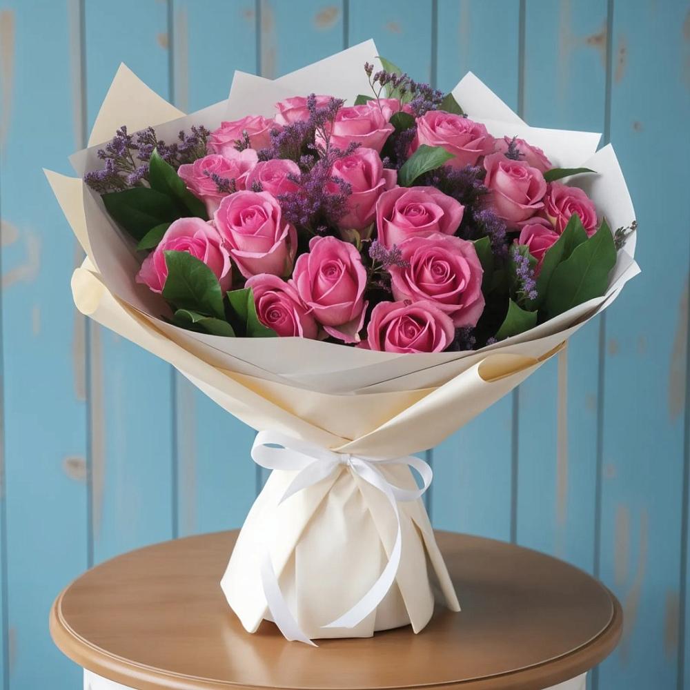 Букет цветов из: Розы в Балаганске