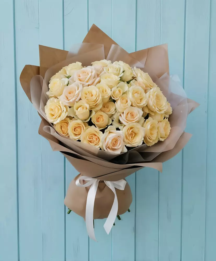 Букет Кремовое облако в Балаганске