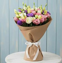 Букет цветов из:  Лизиантусы в Балаганске