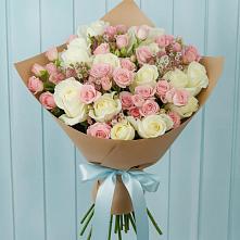 Букет цветов из:  Розы #REPLACE_PRED# Балаганске