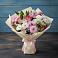 Букет цветов из: Хризантемы, Альстромерии и Розы в Балаганске